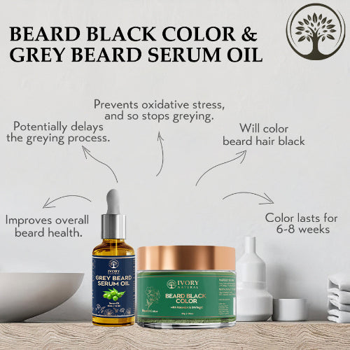 Benefits of Ivory Natural Grey Beard Combo