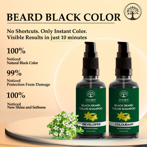 Ivory Natural Black Beard Color Shampoo Benefits