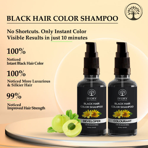 Ivory Natural Black Hair Color Shampoo Benefits