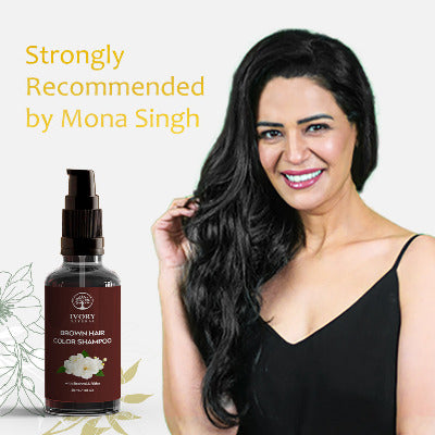 Ivory Natural Brown Hair Color Shampoo Mona Singh Recommends