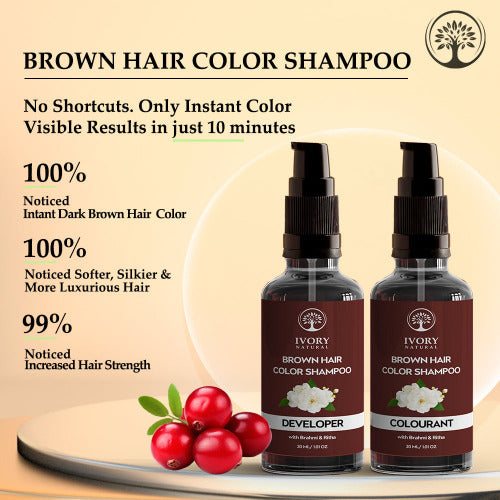Ivory Natural Brown Hair Color Shampoo Benefits