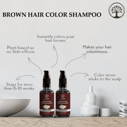 Ivory Natural Brown Hair Color Shampoo Benefits