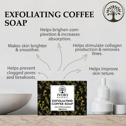 Ivory Natural Exfoliating Coffee Soap Benefits