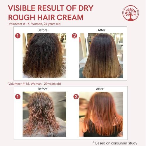 Ivory natural - Before After