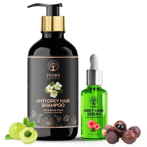Ivory Natural -  Anti Grey Hair Combo