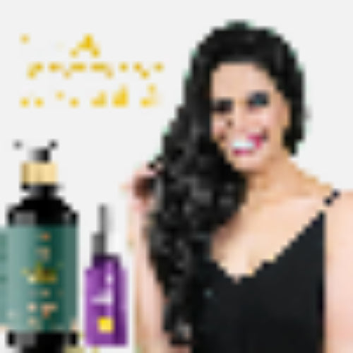 Mona using Hair Growth Combo (Hair Growth Shampoo & Serum)