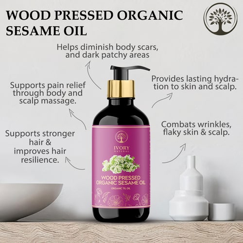 Ivory Natural Organic Sesame Oil Benefits