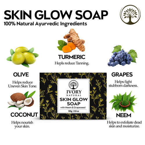 Ingredients of Ivory Natural Skin Glow Soap