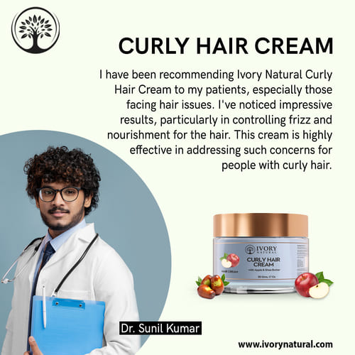 Ivory Natural - Curly Hair Cream  - Ingredients - Results - How to use  - Doctor