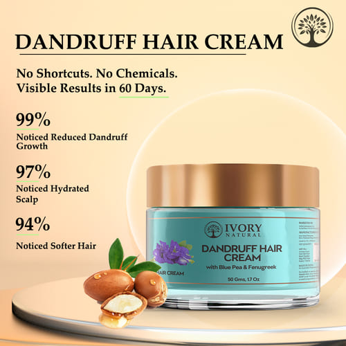 Ivory Natural Dandruff Hair Cream Customer Review Image