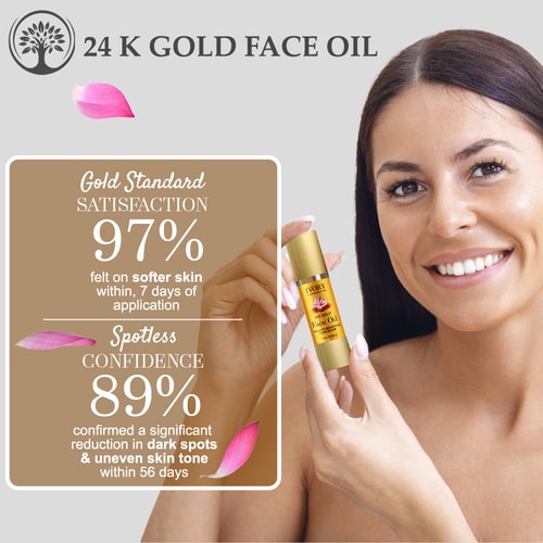 Ivory Natural 24K Gold Face Polish Oil why use it