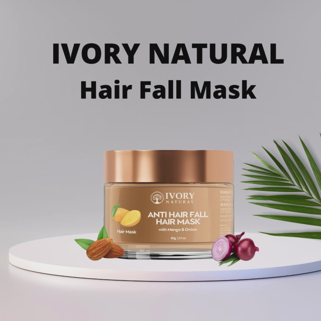 IVORY NATURAL  Hair Fall Mask Video