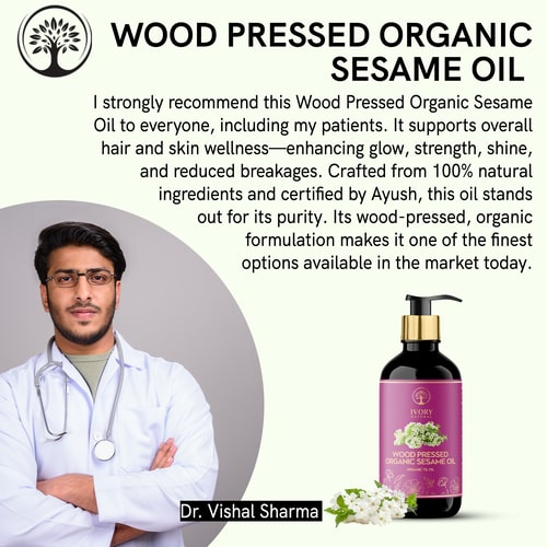 Ivory Natural Organic Sesame Oil Doctor Recommends