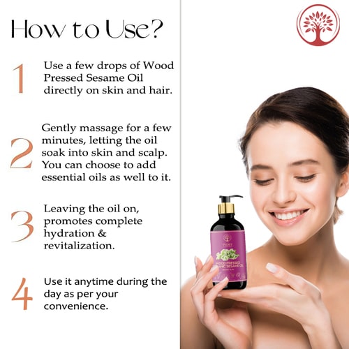 Ivory Natural Organic Sesame Oil How to Use