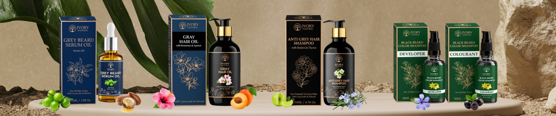 10 Best Ivory Natural Recipes for Grey Hair and Grey Beard That Drive Real Results