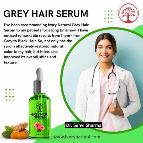 Grey hair Serum - recommended by doctors 