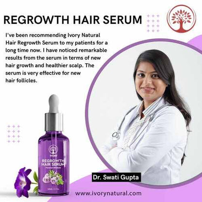 Regrowth Hair Serum - recommended by doctors 