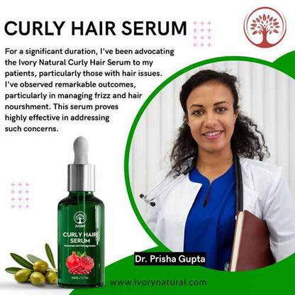 Curly Hair Serum - recommended by doctors 