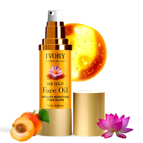 Ivory Natural 24K Gold Face Polish Oil