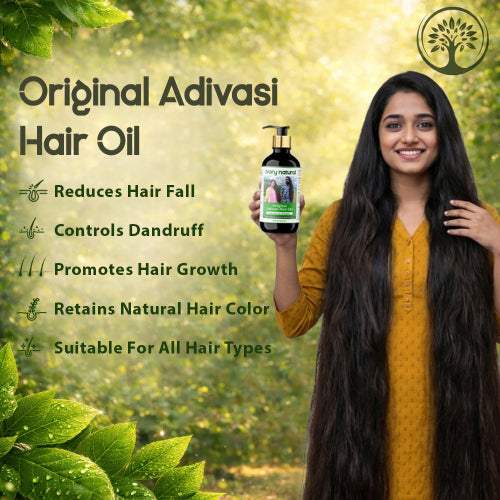 Ivory Natural Original Adivasi Hair Oil + Original Adivasi Hair Shampoo Benefits