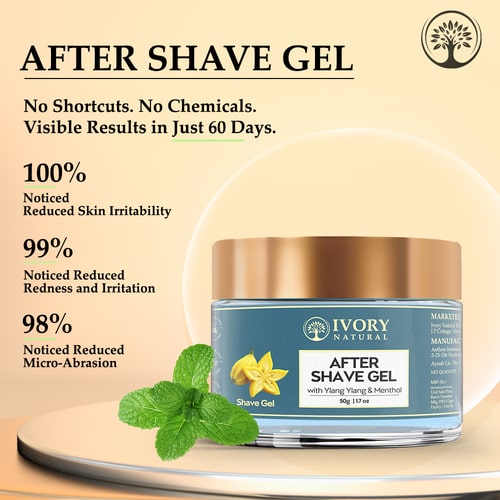 100% natural After Shave Gel 