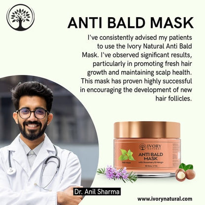 recommended by doctors ivory Natural hair mask for bald spots