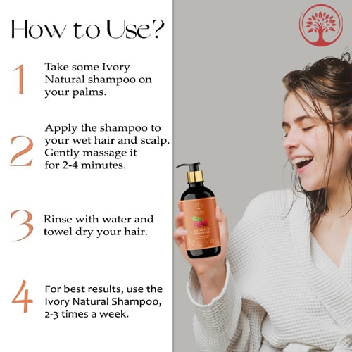 how to use Ivory natural best shampoo for bald spots