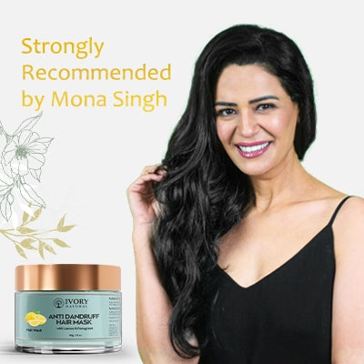 Mona Singh with Ivory Natural