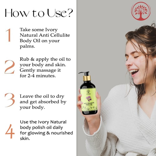 Ivory natural anti cellulite oil uses