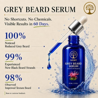 Customer Feedback of Ivory Natural Anti Grey Beard Serum Organic