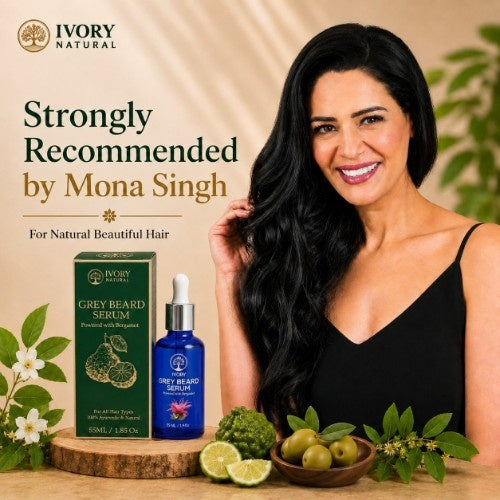 Mona Singh Recommends Anti Grey Beard Serum Organic 