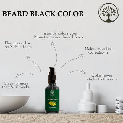 Ivory Natural Black Beard Color Shampoo Benefits