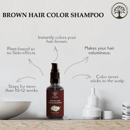 Ivory Natural Brown Hair Color Shampoo Benefits