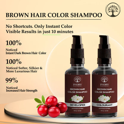Ivory Natural Brown Hair Color Shampoo Benefits
