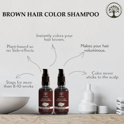 Ivory Natural Brown Hair Color Shampoo Benefits