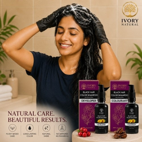 Ivory Natural lack Hair Color Testimonial 