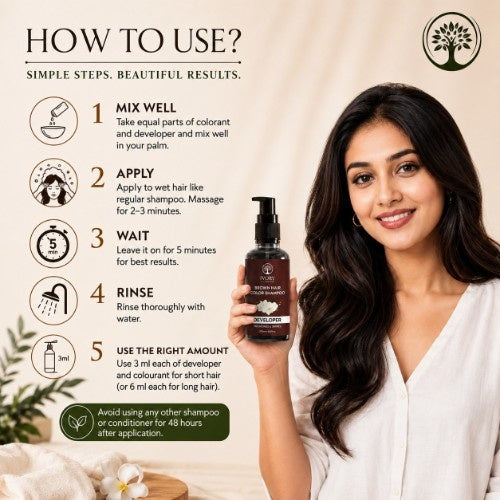 How to Use Ivory Natural Brown Hair Color Shampoo