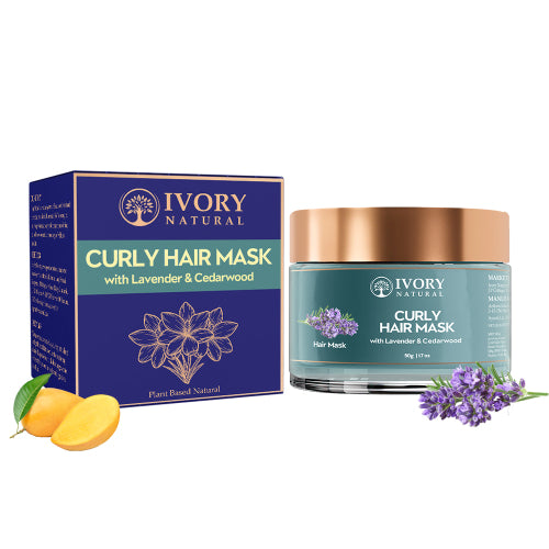 Ivory Natural Curly Hair Mask Main Image