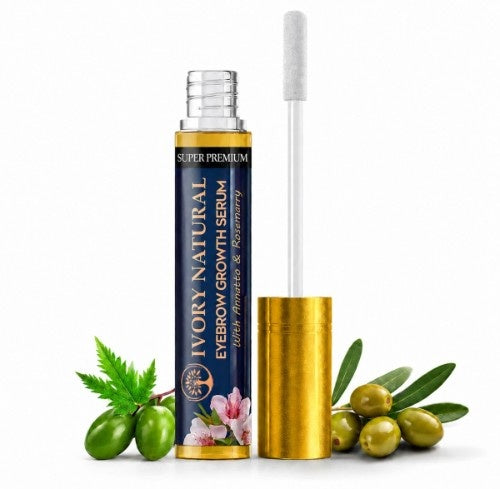 Ivory Natural Eyebrow Growth Serum Super Premium Pack