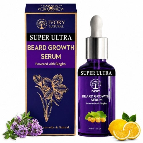 Ivory Natural Beard Growth Serum Super Ultra Pack