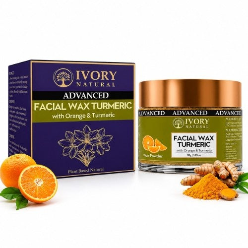 Ivory Natural Turmeric Facial Wax Powder Advanced Pack