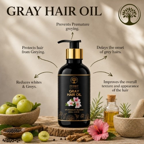 Ivory Natural Anti Hair Oil - Key Features 