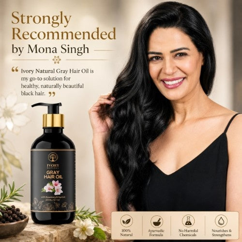 Ivory Natural Anti Hair Oil Recommended by Mona Singh