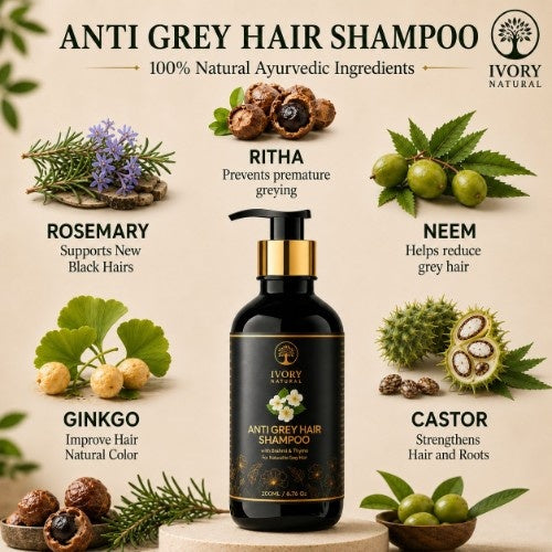 Ivory Natural Anti Grey Hair Shampoo Ingredients 