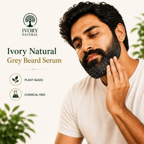 Ivory Natural Grey Beard Serum Oil Testimonial 