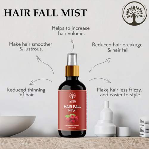 Ivory Natural - Benefits - hair loss spray treatment