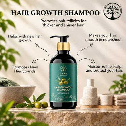 Benefits of Ivory Natural Hair Growth Shampoo Organic