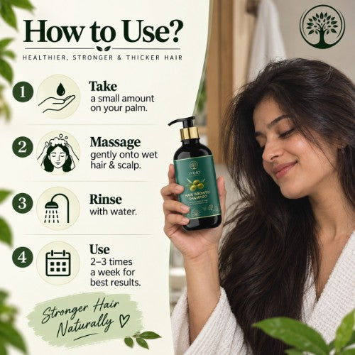 How to Use Ivory Natural Hair Growth Shampoo Organic