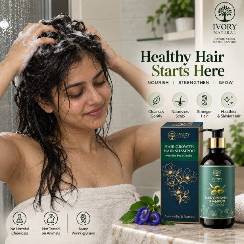 Testimonial of Ivory Natural Hair Growth Shampoo Organic