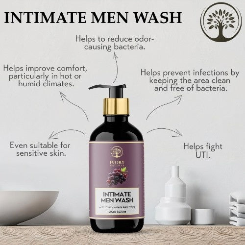 Ivory Natural Intimate Men Wash Benefits
